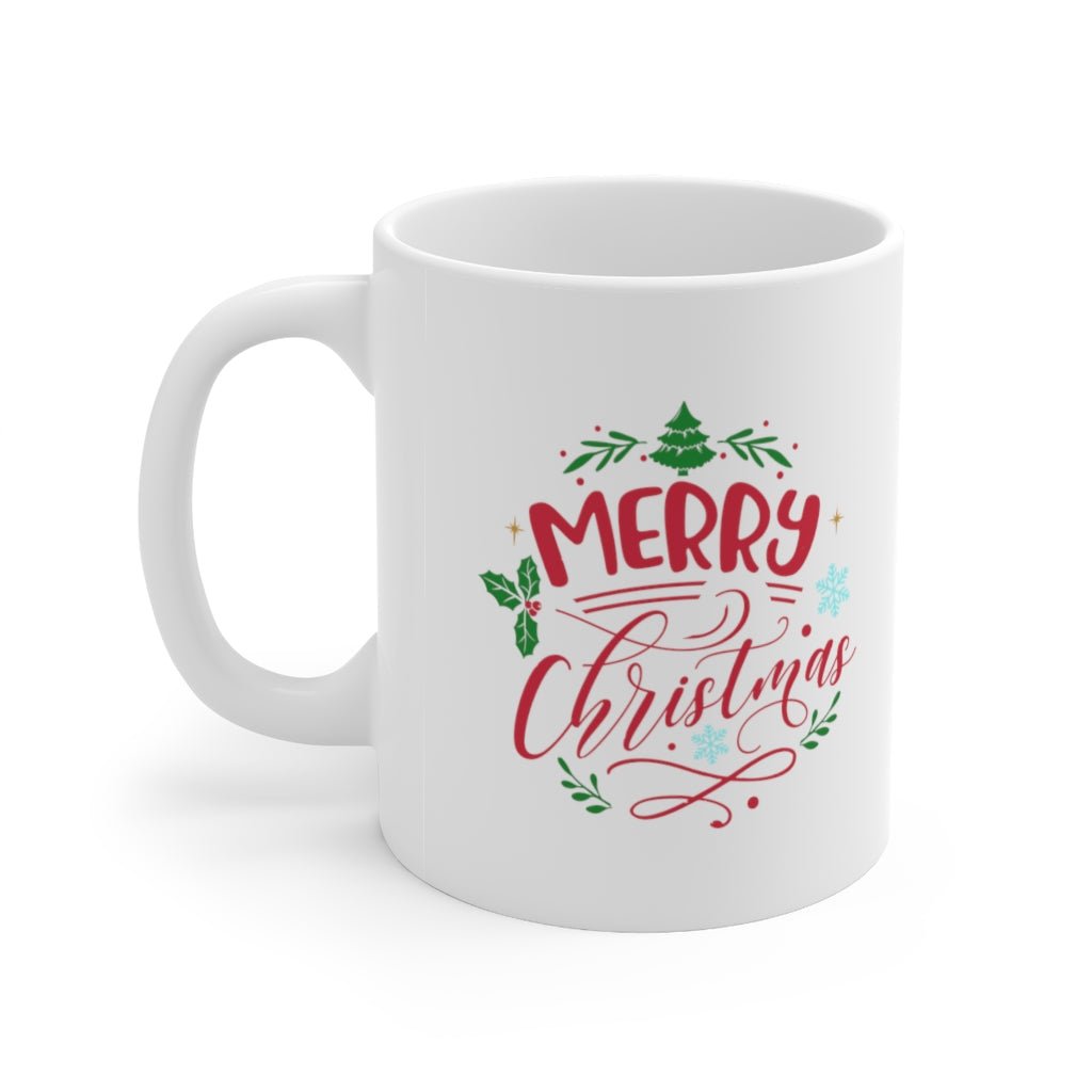 Merry Christmas - Mug -  11oz -  Trini-T Ministries