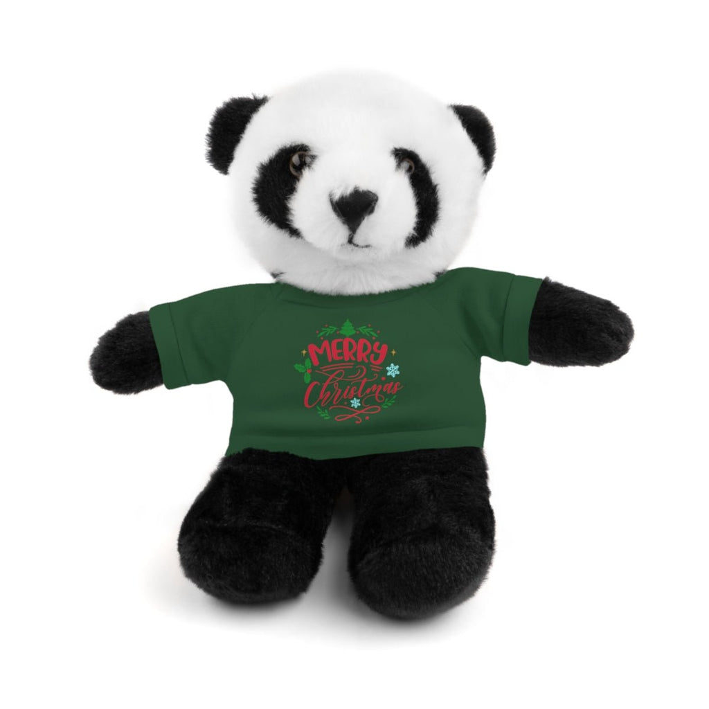 Merry Christmas - Plushie -  Navy / Sheep / 8", Ash / Bear / 8", Ash / Bunny / 8", Ash / Jaguar / 8", Ash / Lion / 8", Ash / Panda / 8", Ash / Sheep / 8", Forest Green / Bear / 8", Forest Green / Bunny / 8", Forest Green / Jaguar / 8" -  Trini-T Ministries