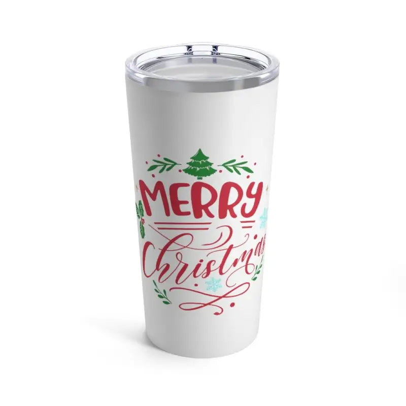 Merry Christmas - Tumbler -  20oz -  Trini-T Ministries