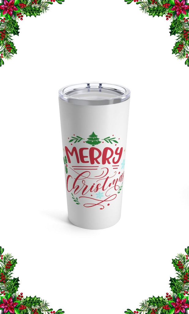 Merry Christmas - Tumbler -  20oz -  Trini-T Ministries