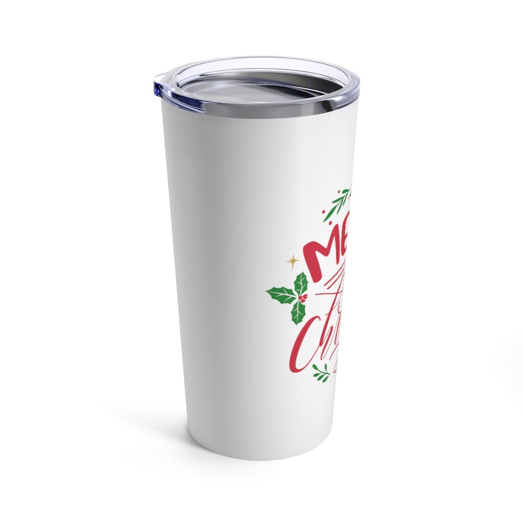 Merry Christmas - Tumbler -  20oz -  Trini-T Ministries