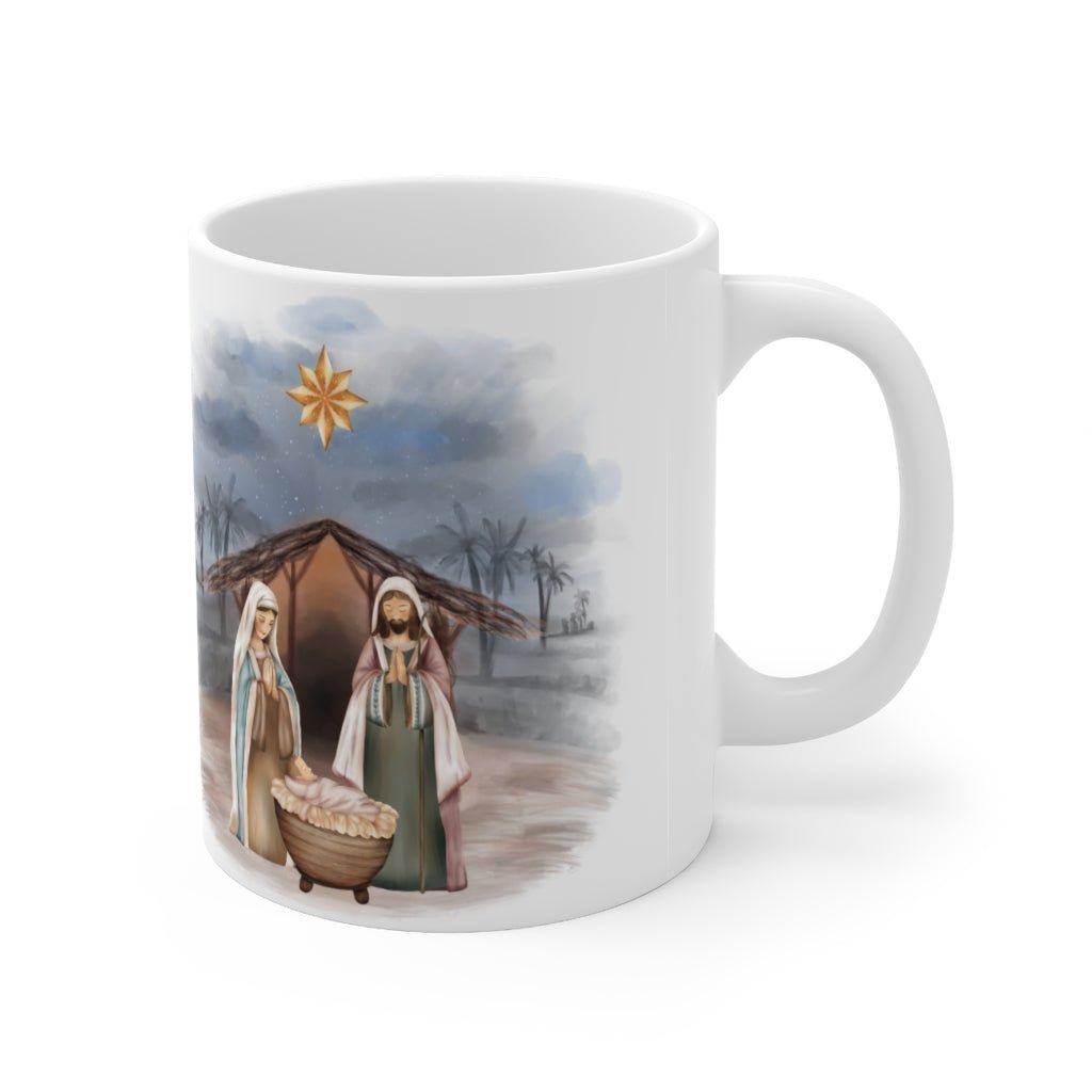 Nativity - Ceramic Mug -  11oz -  Trini-T Ministries