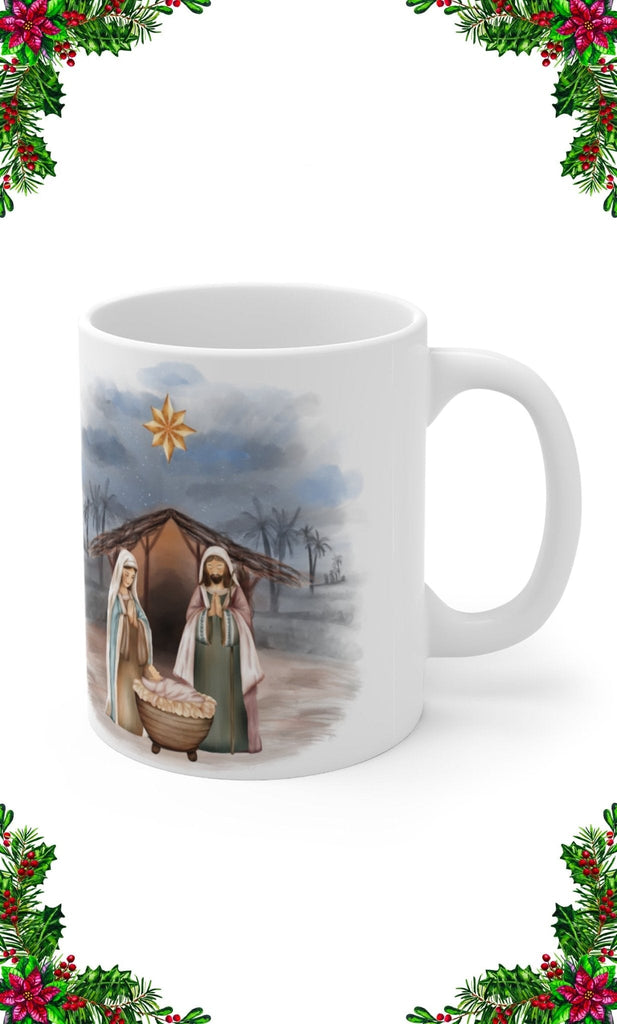 Nativity - Ceramic Mug -  11oz -  Trini-T Ministries