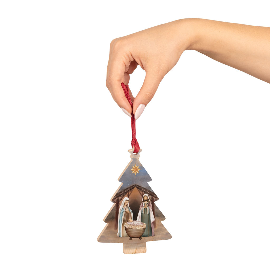 Nativity - Wooden Ornament - Home Decor