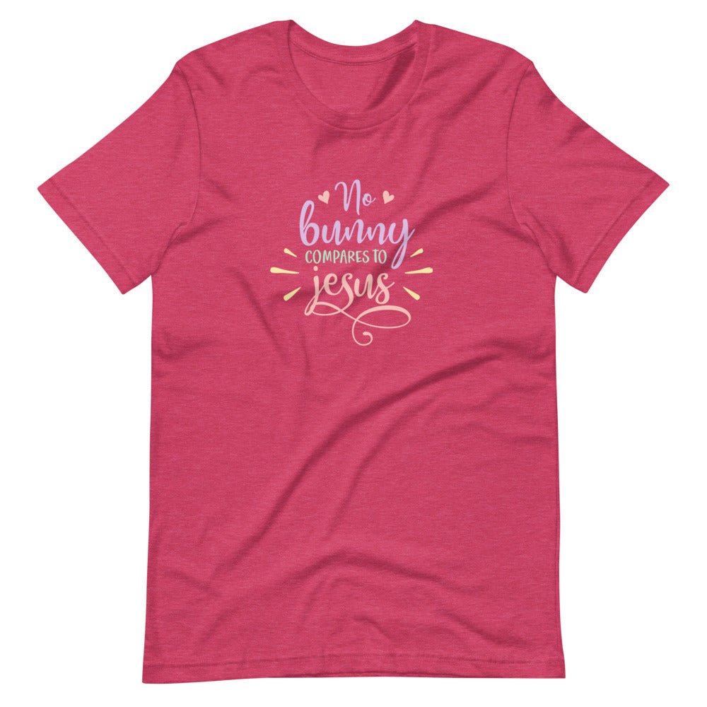 No Bunny - Men’s T -  Berry / S, Berry / M, Berry / L, Berry / XL, Berry / 2XL, Berry / 3XL, Berry / 4XL, Aqua / S, Aqua / M, Aqua / L -  Trini-T Ministries