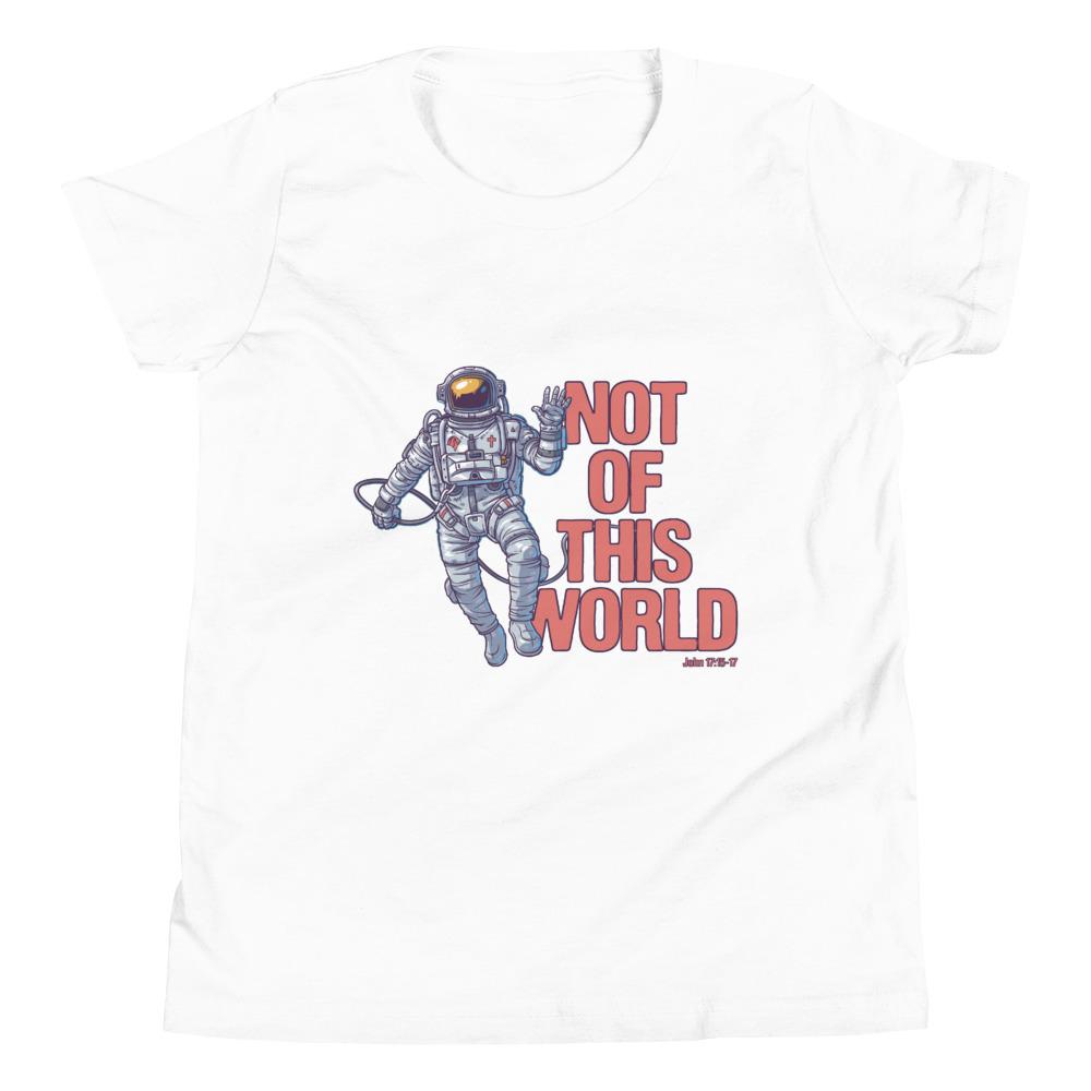 Not Of This World - Kid’s T -  Black / S, Black / M, Black / L, Black / XL, Heather Forest / S, Heather Forest / M, Heather Forest / L, Heather Forest / XL, Kelly / S, Kelly / M -  Trini-T Ministries