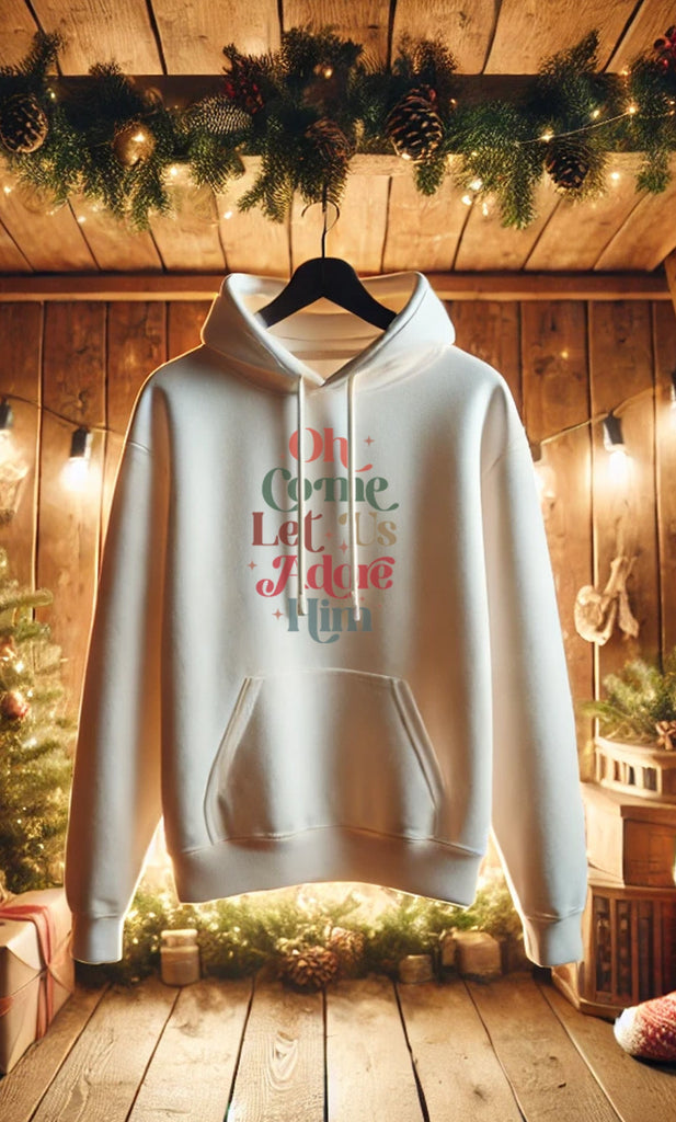 Christian Christmas Hoodie - Jesus is the Reason for the Season Design - Faith-Based Hoodie for Holiday Celebrations - Cozy Christian Apparel for Winter.