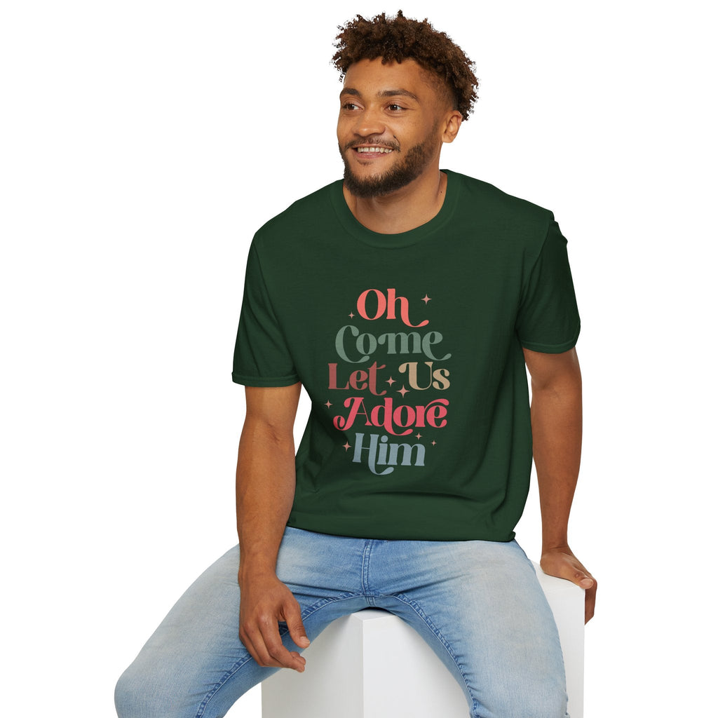 Oh Come Let Us Adore Him - T-shirt - T-Shirt