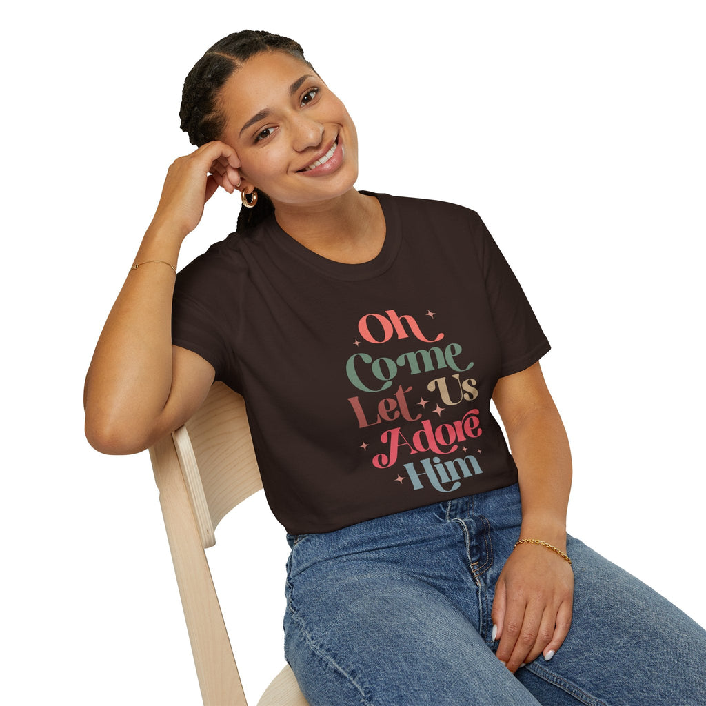 Oh Come Let Us Adore Him - T-shirt - T-Shirt