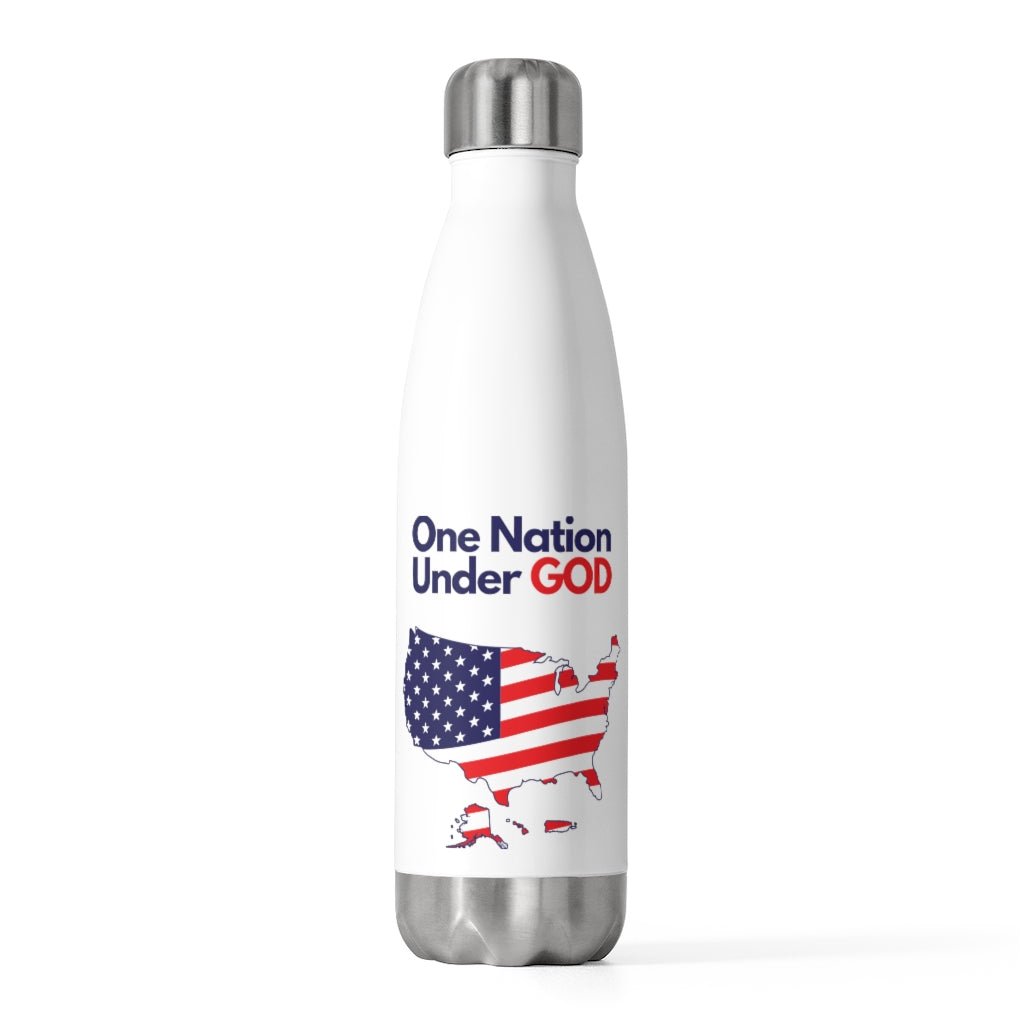 One Nation Under God - Insulated Bottle -  20oz -  Trini-T Ministries