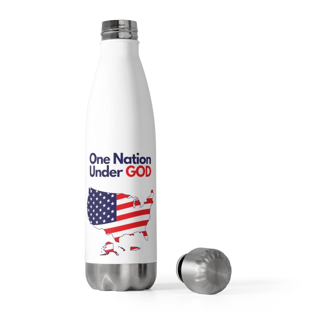 One Nation Under God - Insulated Bottle -  20oz -  Trini-T Ministries