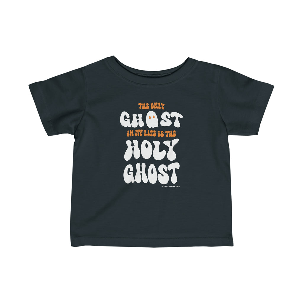 Only Holy Ghost - Baby T -  Black / 6M, Black / 12M, Black / 18M, Black / 24M -  Trini-T Ministries