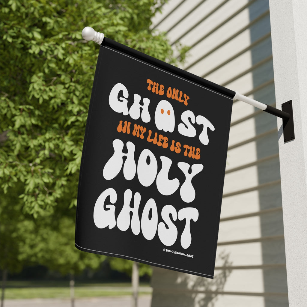 Only Holy Ghost -Garden and House Flag -  12'' × 18'', 24.5'' × 32'' -  Trini-T Ministries