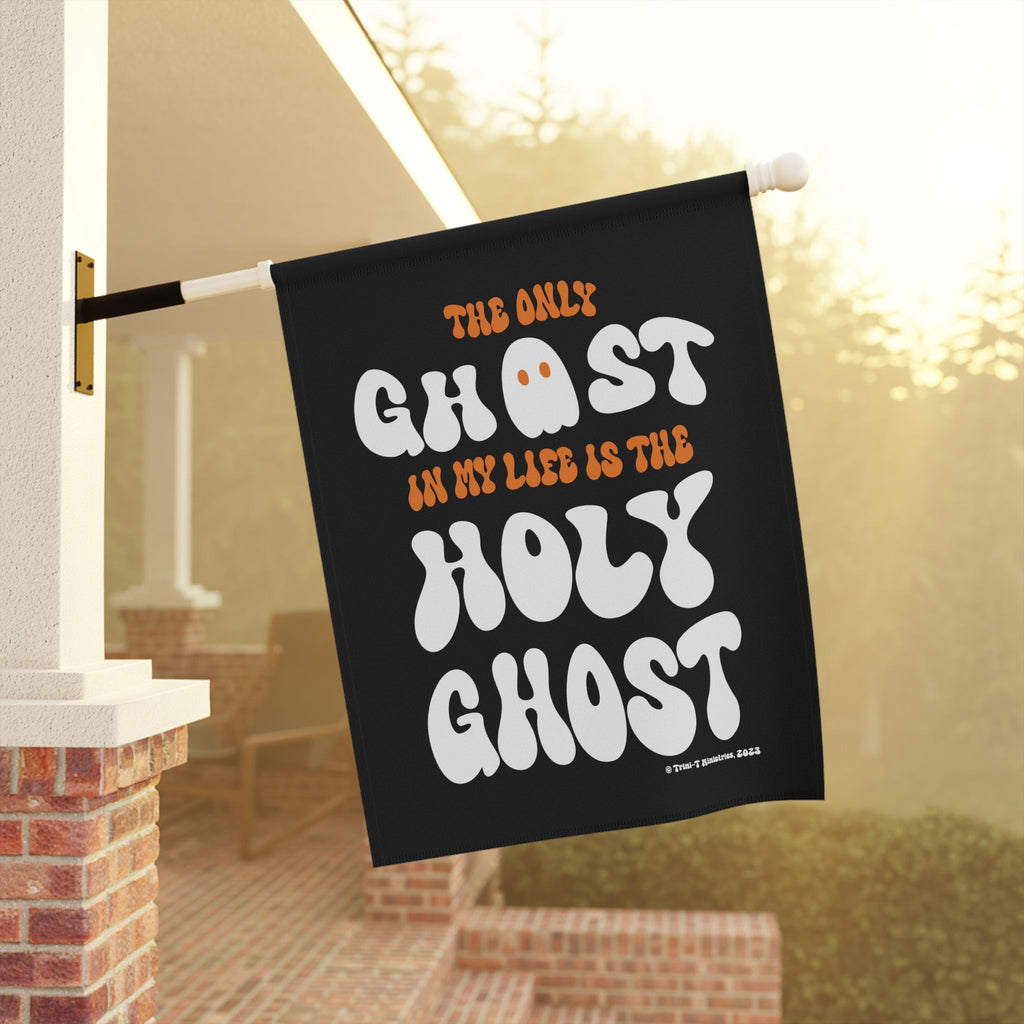 Only Holy Ghost -Garden and House Flag -  12'' × 18'', 24.5'' × 32'' -  Trini-T Ministries