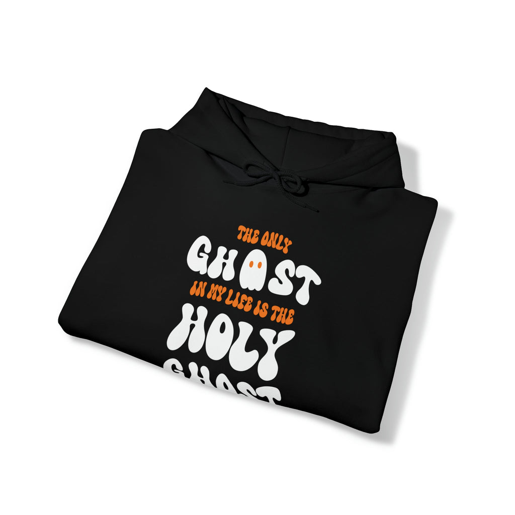 Only Holy Ghost - Hoodie -  Black / S, Black / M, Black / L, Black / XL, Black / 2XL, Black / 3XL, Black / 4XL, Black / 5XL -  Trini-T Ministries