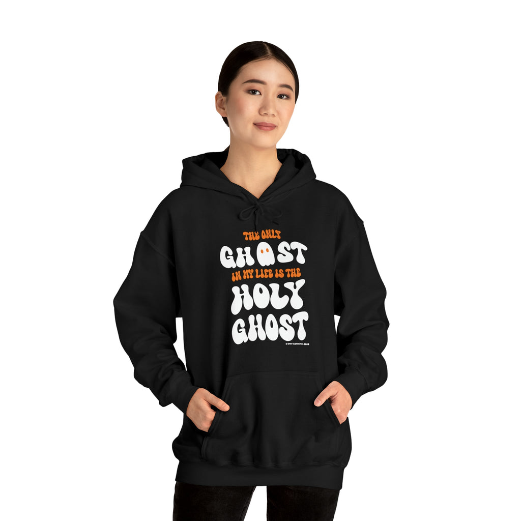 Only Holy Ghost - Hoodie -  Black / S, Black / M, Black / L, Black / XL, Black / 2XL, Black / 3XL, Black / 4XL, Black / 5XL -  Trini-T Ministries