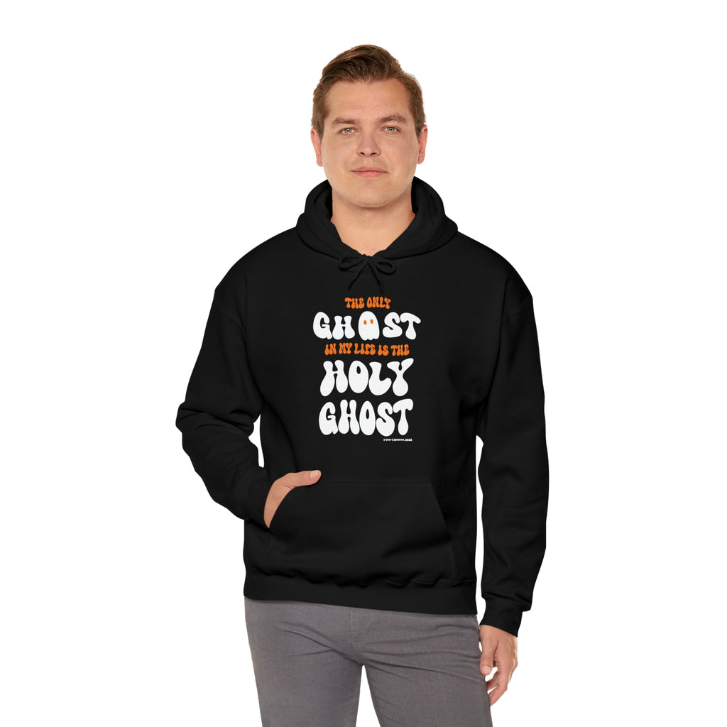 Only Holy Ghost - Hoodie -  Black / S, Black / M, Black / L, Black / XL, Black / 2XL, Black / 3XL, Black / 4XL, Black / 5XL -  Trini-T Ministries