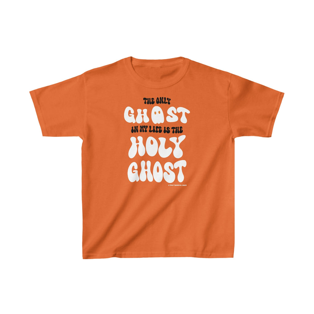 Only Holy Ghost - Kid's T -  XS / Black, XS / Orange, S / Black, S / Orange, M / Black, M / Orange, L / Black, L / Orange, XL / Black, XL / Orange -  Trini-T Ministries