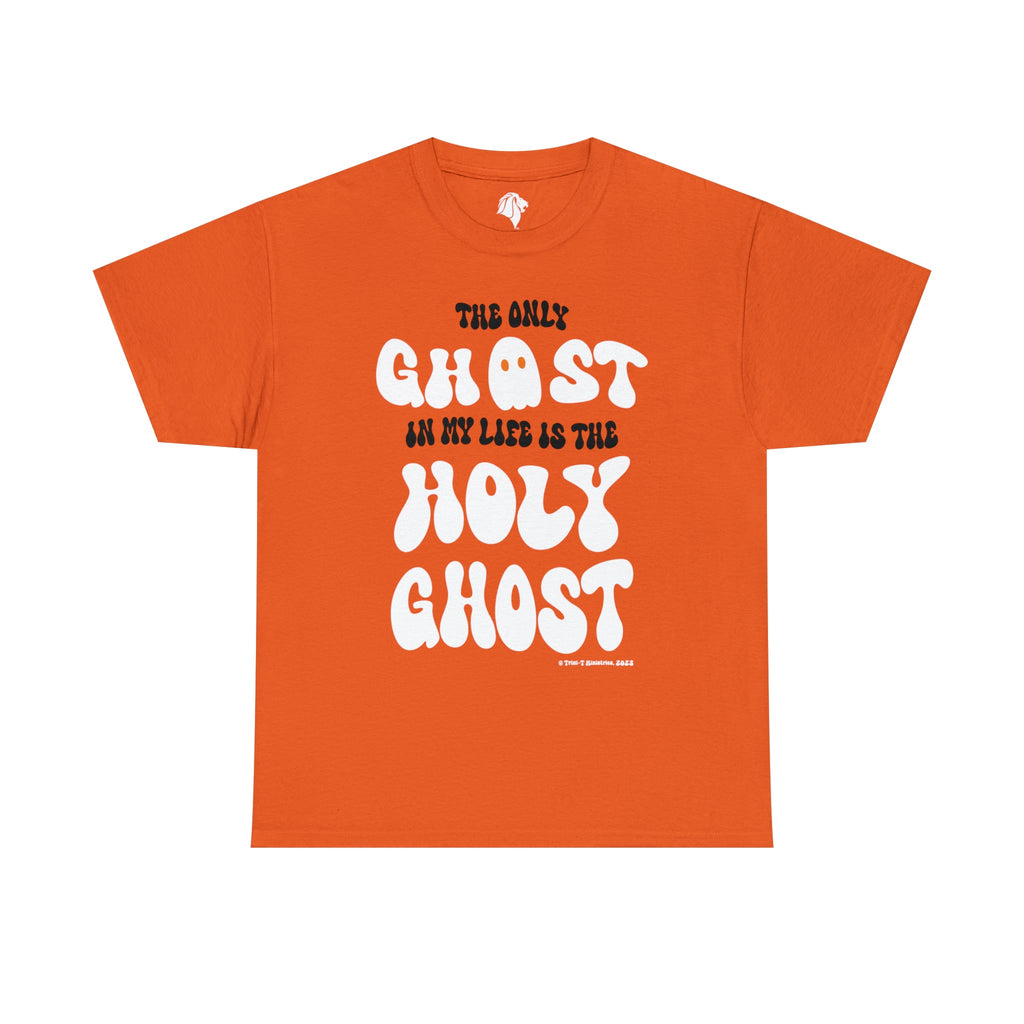 Only Holy Ghost - T -  Orange / S, Black / S, Orange / M, Black / M, Orange / L, Black / L, Orange / XL, Black / XL, Orange / 2XL, Black / 2XL -  Trini-T Ministries