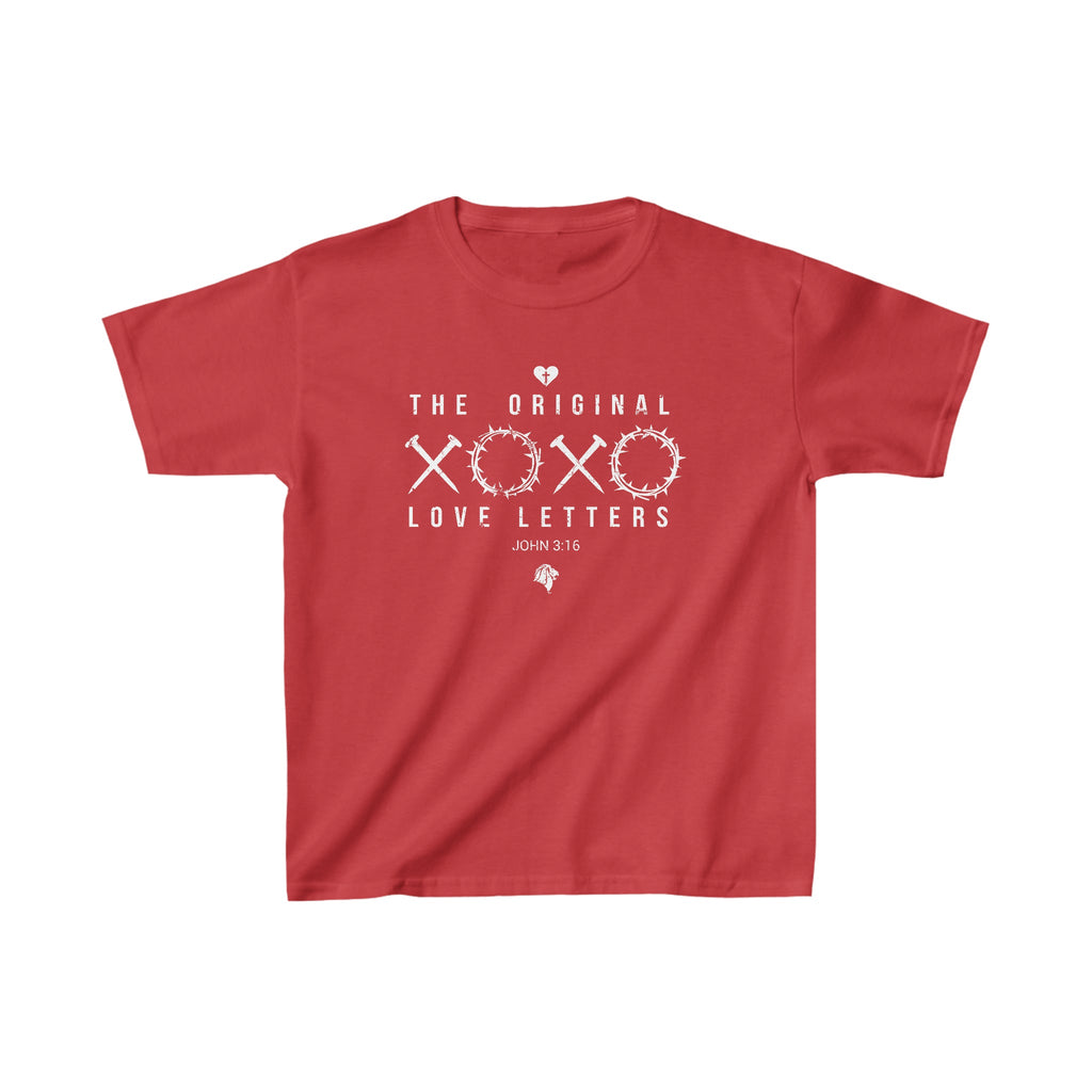 Original Love Letters - Kid's T -  XS / Navy, XS / Purple, XS / Red, XS / Black, XS / Forest Green, XS / Sport Grey, XS / White, S / Navy, S / Purple, S / Red -  Trini-T Ministries