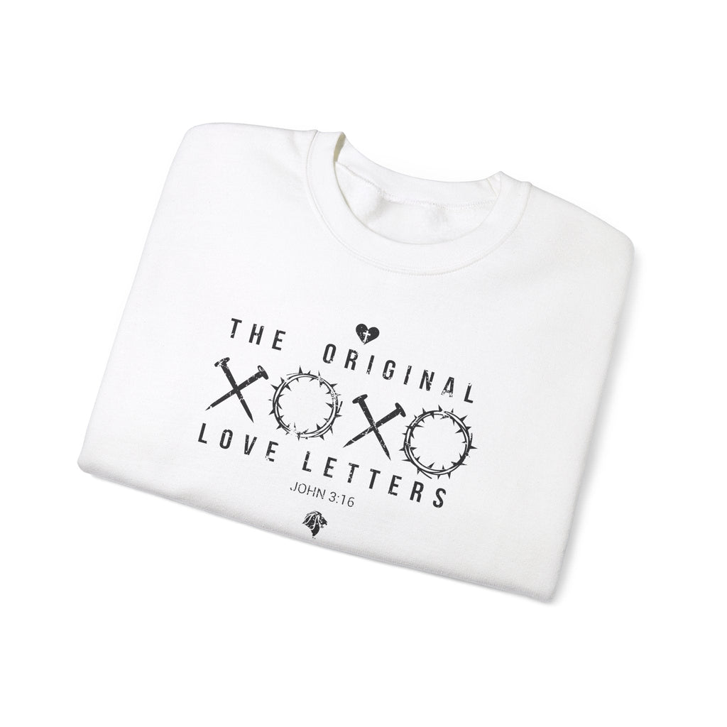 Original Love Letters - Sweatshirt -  S / Navy, S / Sand, S / Sport Grey, S / White, S / Black, M / Navy, M / Sand, M / Sport Grey, M / White, M / Black -  Trini-T Ministries