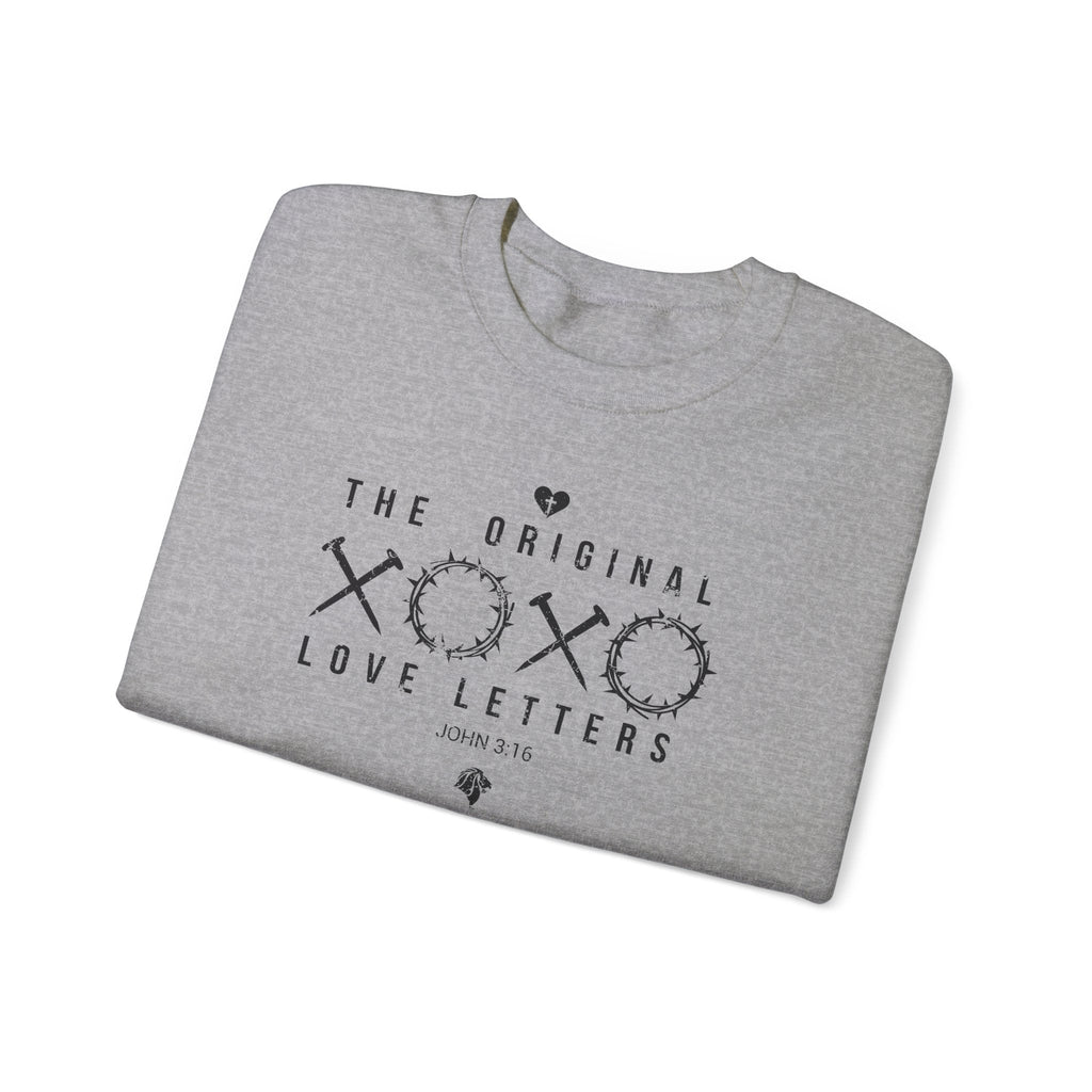 Original Love Letters - Sweatshirt -  S / Navy, S / Sand, S / Sport Grey, S / White, S / Black, M / Navy, M / Sand, M / Sport Grey, M / White, M / Black -  Trini-T Ministries