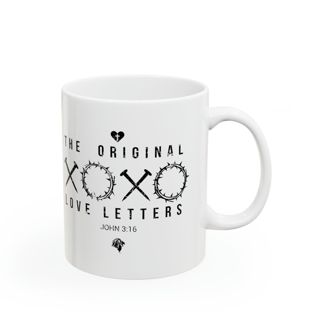 Original Love Letters - White Mug -  11oz -  Trini-T Ministries