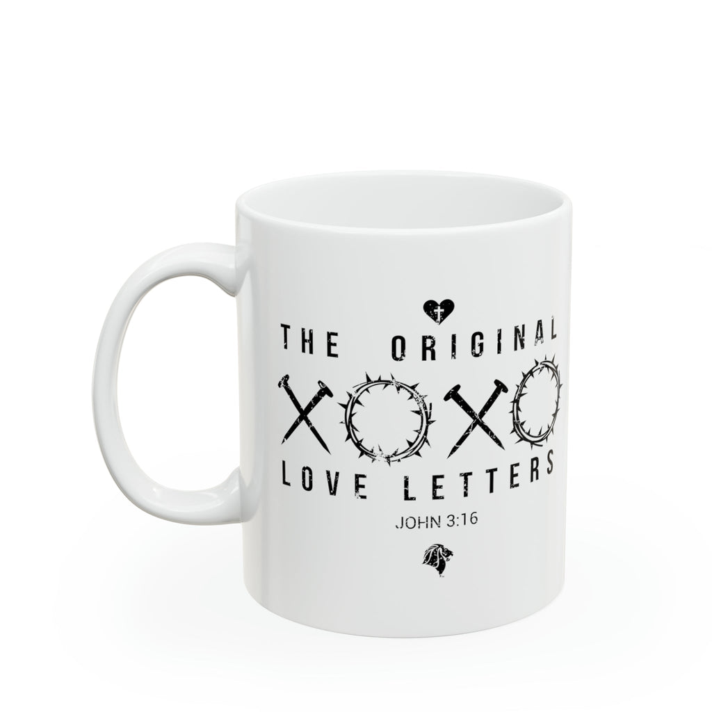 Original Love Letters - White Mug -  11oz -  Trini-T Ministries