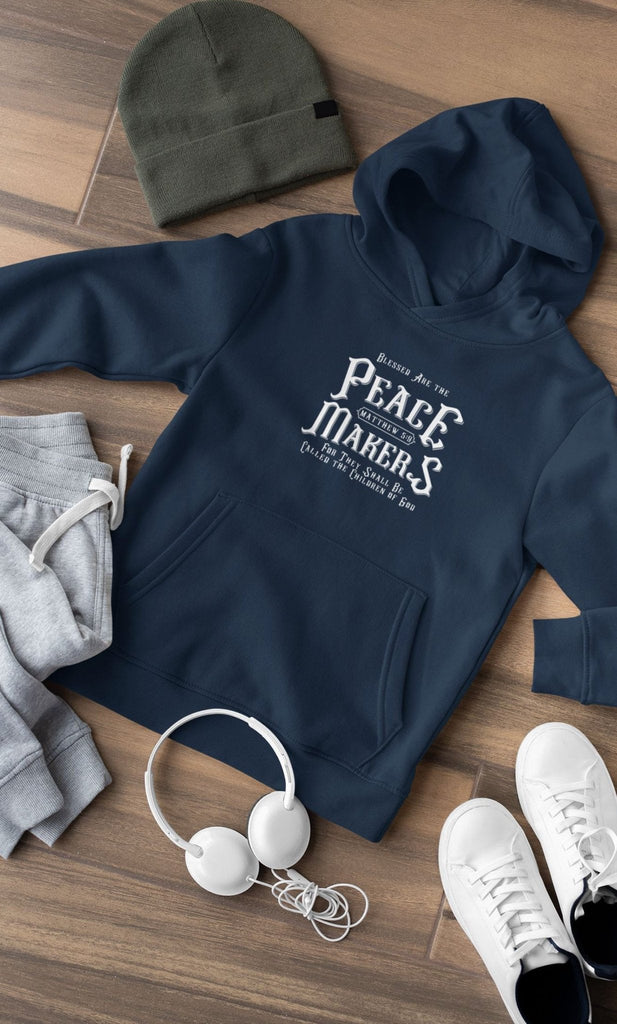 Peace Makers - Hoodie -  White / S, White / M, White / L, White / XL, White / 2XL, White / 3XL, White / 4XL, White / 5XL, Black / S, Black / M -  Trini-T Ministries