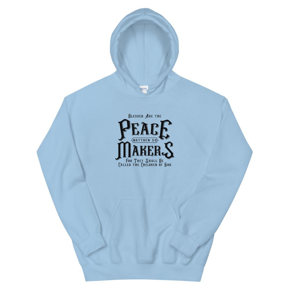 Peace Makers - Hoodie -  White / S, White / M, White / L, White / XL, White / 2XL, White / 3XL, White / 4XL, White / 5XL, Black / S, Black / M -  Trini-T Ministries