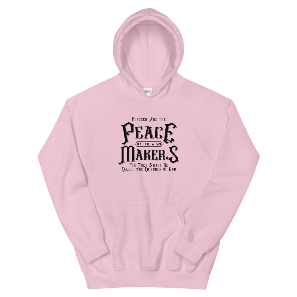 Peace Makers - Hoodie -  White / S, White / M, White / L, White / XL, White / 2XL, White / 3XL, White / 4XL, White / 5XL, Black / S, Black / M -  Trini-T Ministries