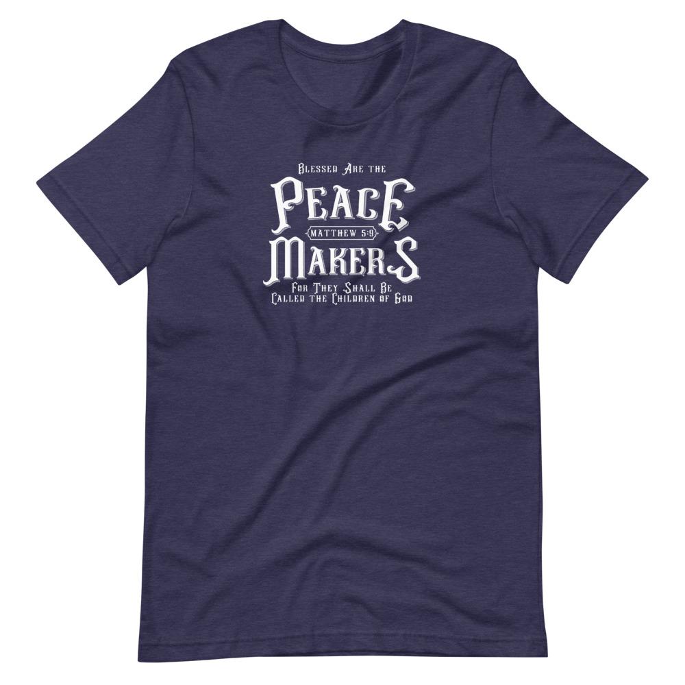 Peace Makers - Men’s T -  White / XS, White / S, White / M, White / L, White / XL, White / 2XL, White / 3XL, Black / XS, Black / S, Black / M -  Trini-T Ministries