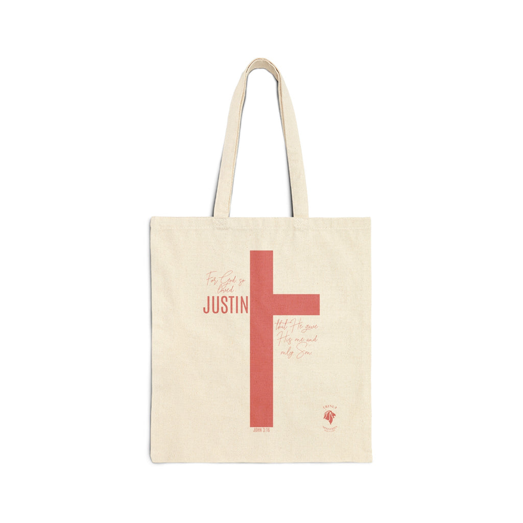 Personalized John 3:16 Tote Bag - Trini-T Ministries