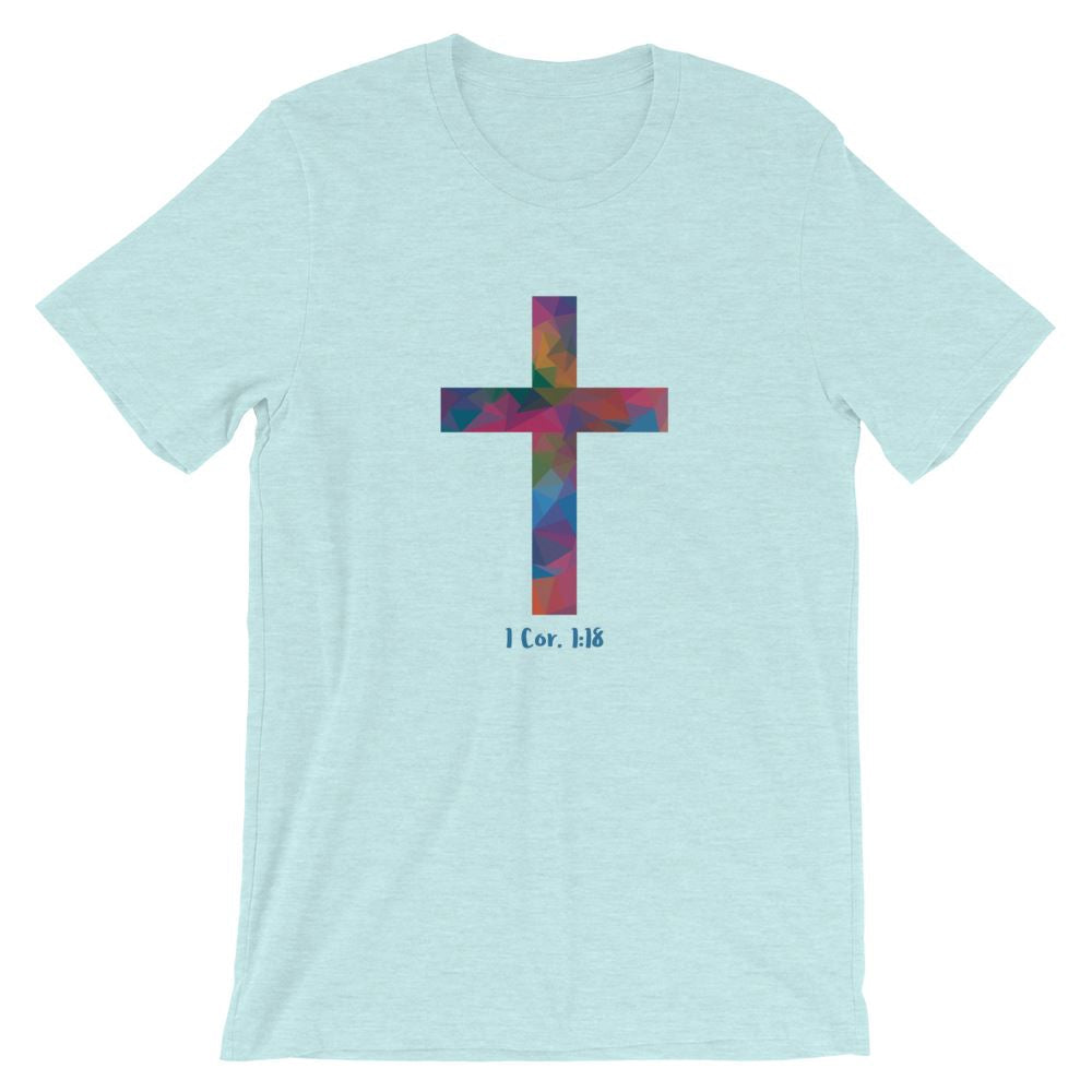 Polygonal Cross - Women’s T -  White / XS, White / S, White / M, White / L, White / XL, White / 2XL, White / 3XL, Black / XS, Black / S, Black / M -  Trini-T Ministries