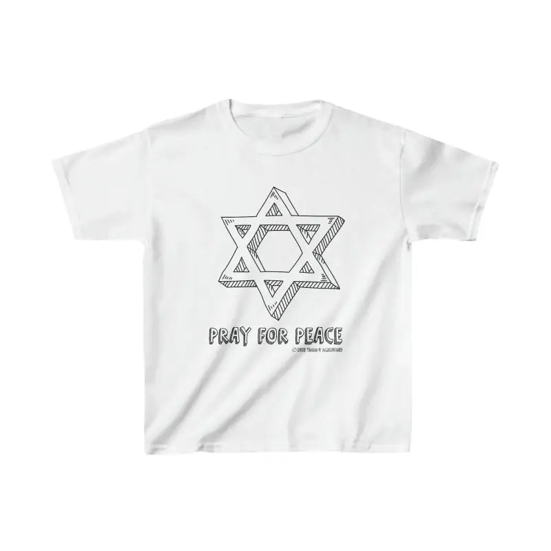 Pray for Peace - Kid's T -  XS / Navy, XS / Purple, XS / Black, XS / Sport Grey, XS / White, S / Navy, S / Purple, S / Black, S / Sport Grey, S / White -  Trini-T Ministries