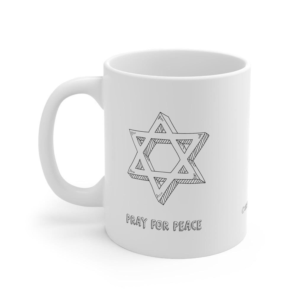 Pray For Peace - Mug -  11oz -  Trini-T Ministries