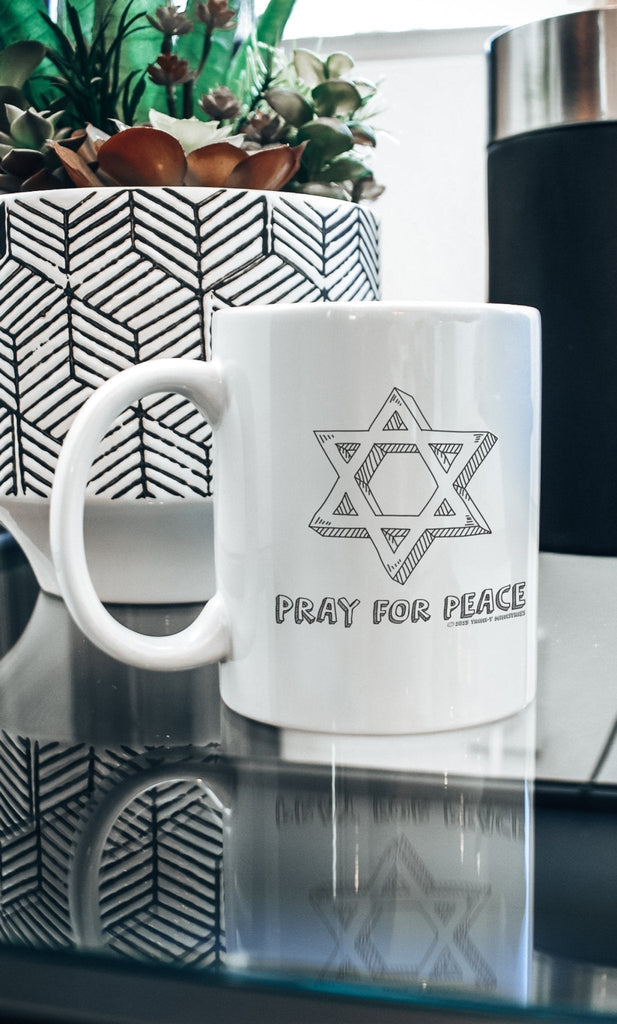 Pray For Peace - Mug -  11oz -  Trini-T Ministries