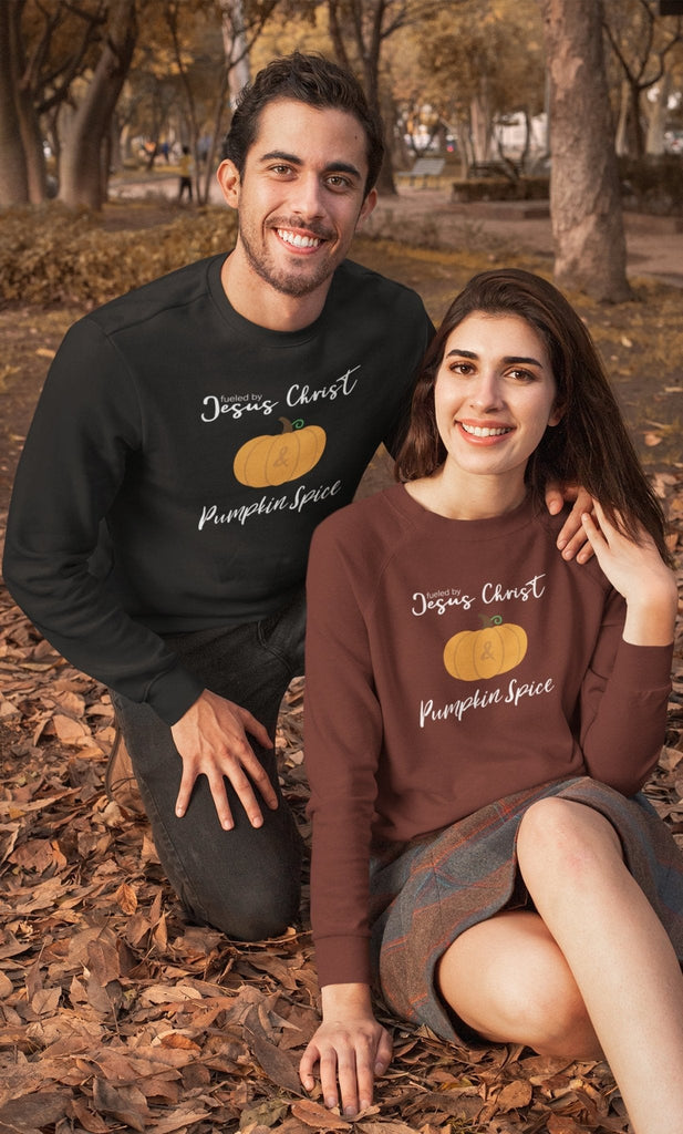 Pumpkin Spice - Sweatshirt -  Black / S, Black / M, Black / L, Black / XL, Black / 2XL, Black / 3XL, Black / 4XL, Black / 5XL, Navy / S, Navy / M -  Trini-T Ministries