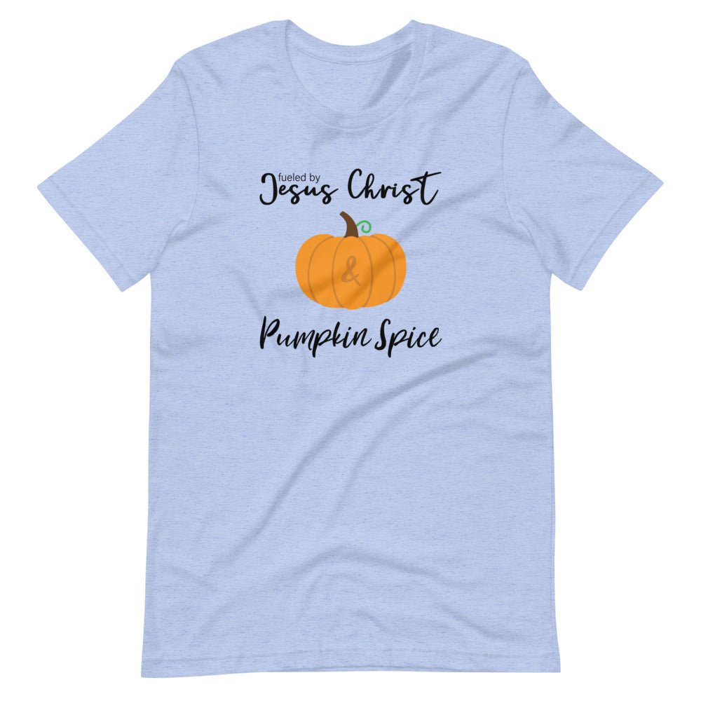 Pumpkin Spice - Women's T -  Black Heather / XS, Black Heather / S, Black Heather / M, Black Heather / L, Black Heather / XL, Black Heather / 2XL, Black Heather / 3XL, Black Heather / 4XL, Navy / XS, Navy / S -  Trini-T Ministries