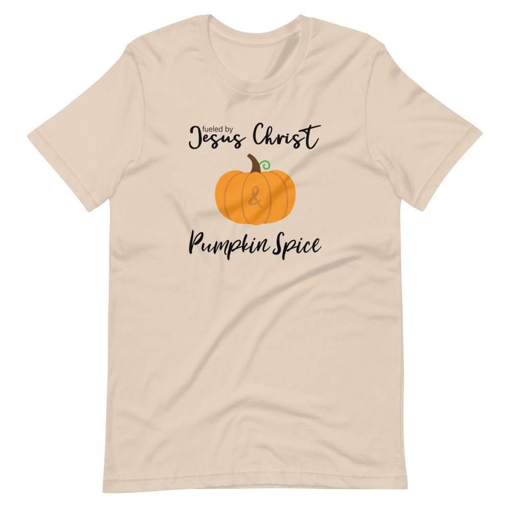 Pumpkin Spice - Women's T -  Black Heather / XS, Black Heather / S, Black Heather / M, Black Heather / L, Black Heather / XL, Black Heather / 2XL, Black Heather / 3XL, Black Heather / 4XL, Navy / XS, Navy / S -  Trini-T Ministries