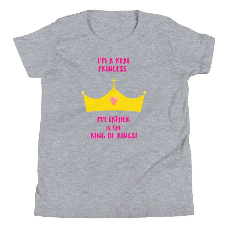 Real Princess Kids T-Shirt – Trini-T Ministries - Main Image