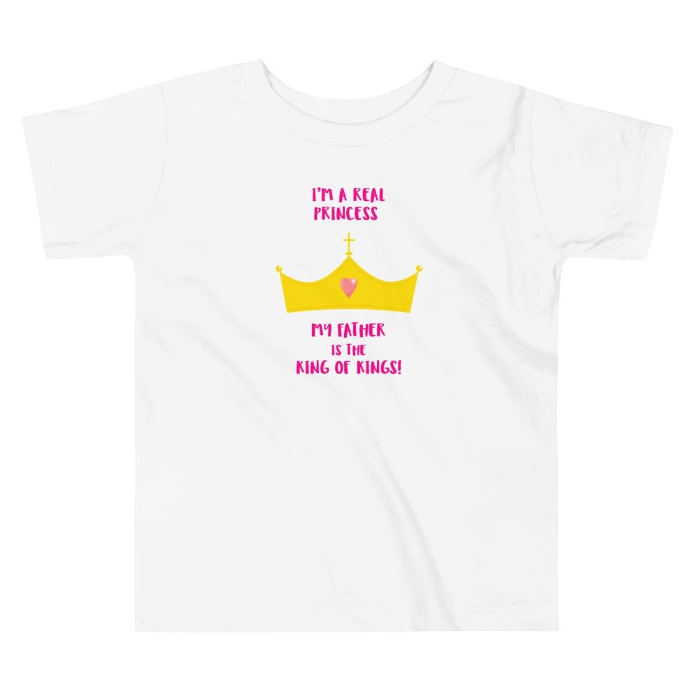 Real Princess - Toddler’s T -  2T, 3T, 4T, 5T -  Trini-T Ministries