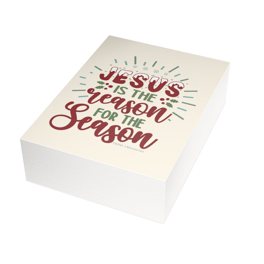 Reason for the Season - Greeting Cards (1 10 30 and 50pcs) - Paper products