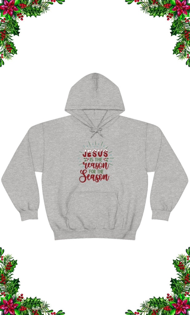 Reason for the Season - Hoodie -  Sport Grey / S, Sport Grey / M, Sport Grey / L, Sport Grey / XL, Sport Grey / 2XL, Sport Grey / 3XL, Sport Grey / 4XL, Sport Grey / 5XL, Charcoal / S, Charcoal / M -  Trini-T Ministries