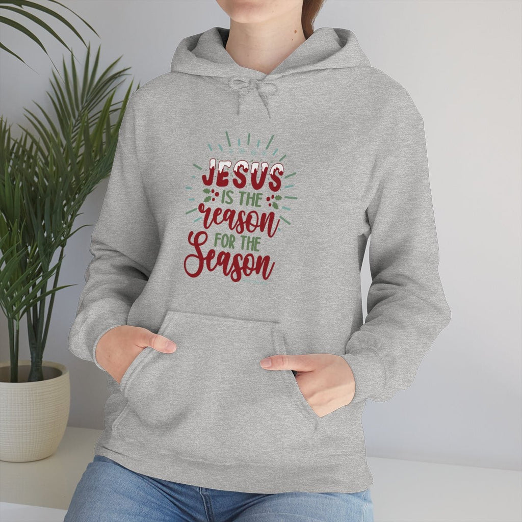 Reason for the Season - Hoodie -  Sport Grey / S, Sport Grey / M, Sport Grey / L, Sport Grey / XL, Sport Grey / 2XL, Sport Grey / 3XL, Sport Grey / 4XL, Sport Grey / 5XL, Charcoal / S, Charcoal / M -  Trini-T Ministries