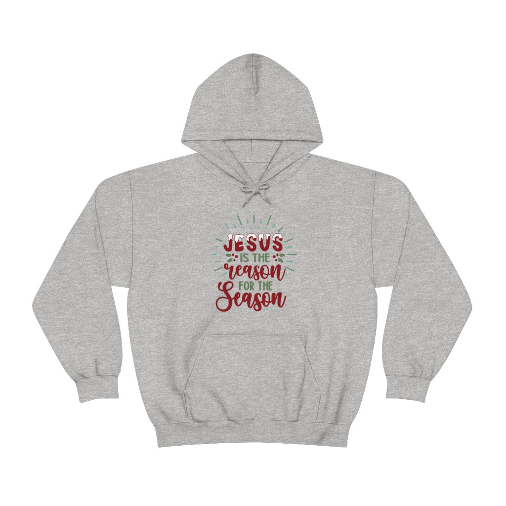 Reason for the Season - Hoodie -  Sport Grey / S, Sport Grey / M, Sport Grey / L, Sport Grey / XL, Sport Grey / 2XL, Sport Grey / 3XL, Sport Grey / 4XL, Sport Grey / 5XL, Charcoal / S, Charcoal / M -  Trini-T Ministries