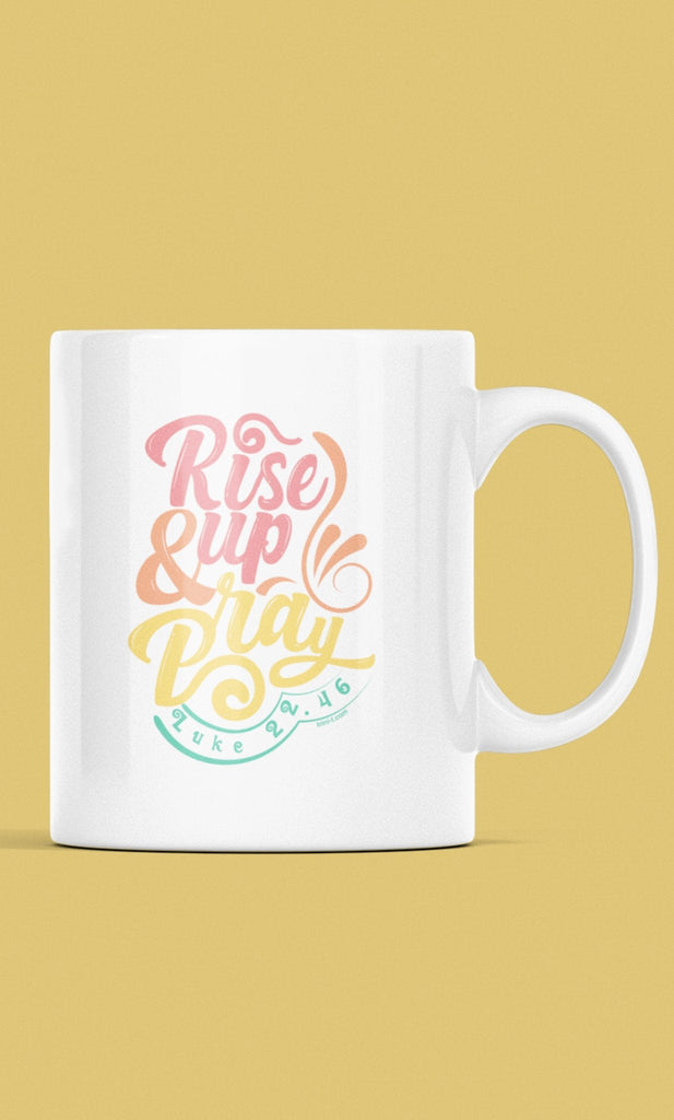 Rise Up & Pray - Mug -  11oz -  Trini-T Ministries