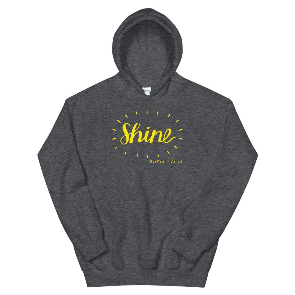 Shine - Hoodie -  Black / S, Black / M, Black / L, Black / XL, Black / 2XL, Black / 3XL, Black / 4XL, Black / 5XL, Navy / S, Navy / M -  Trini-T Ministries