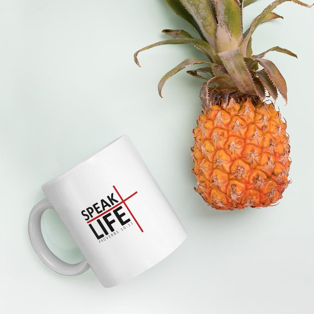 Speak Life - Mug -  11oz, 15oz -  Trini-T Ministries