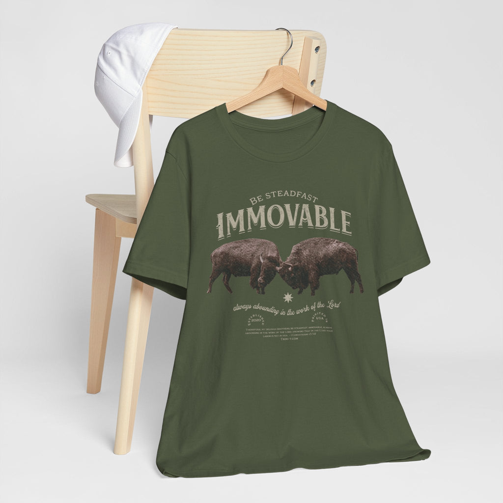 Steadfast & Immovable - Men's T - Trini-T Ministries